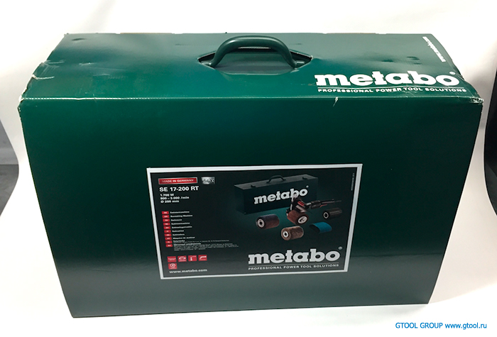 Картонная упаковка Metabo SE 17–200 RT Set