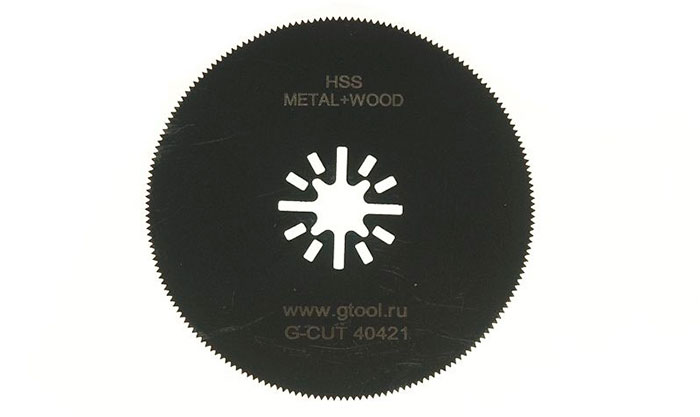 Пильное полотно GTOOL G-Cut , HSS, диаметр 80мм