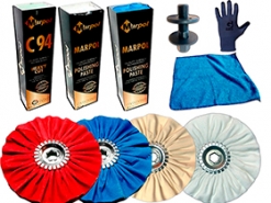 GTOOL POLISHING Kit. Набор для полировки алюминия, латуни и других металлов.