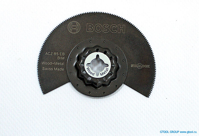 Сегментированный пильный диск Bosch BIM ACZ 85 EB Wood and Metal