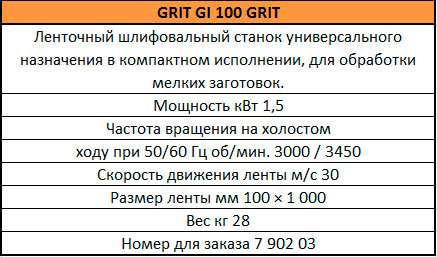 GRIT GI 100