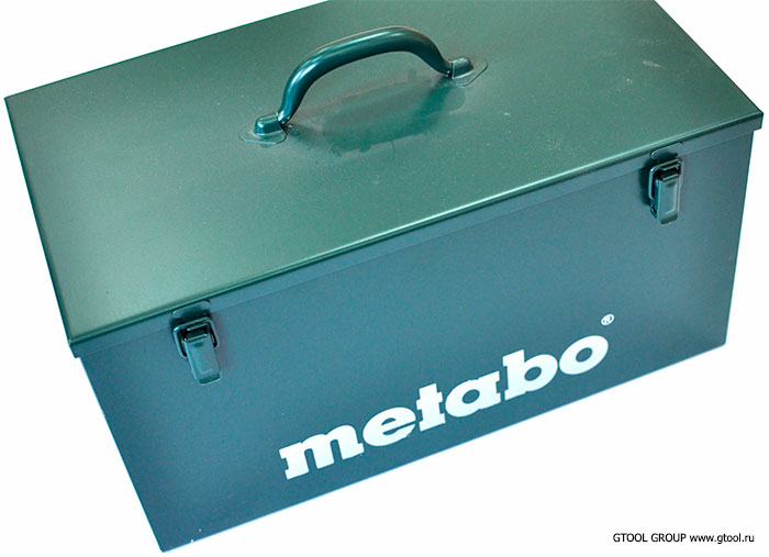Металлический кейс для хранения и переноски инструмента Metabo