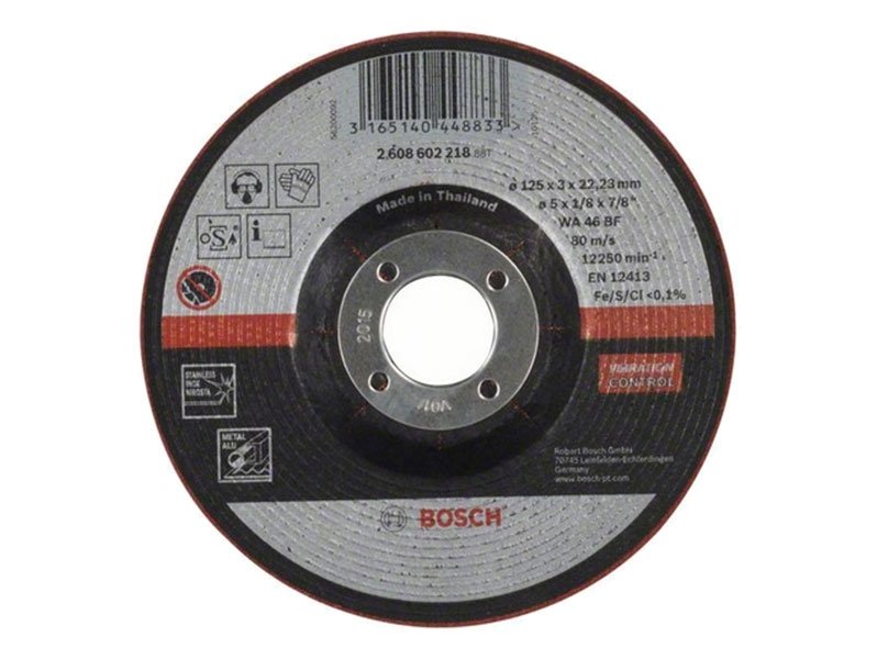 фото Обдирочный круг, полугибкий, Bosch Vibration Control, d125мм, 10шт