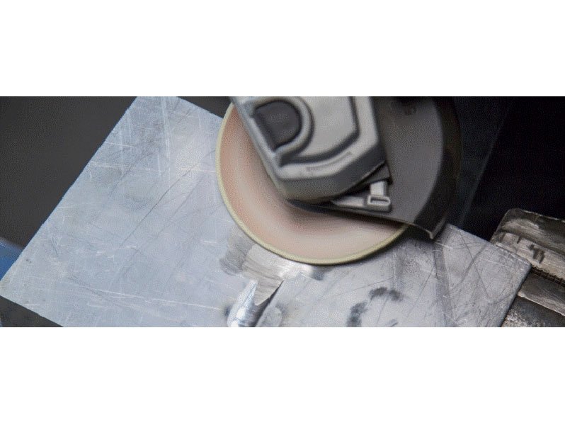 фотография Шлифовальные круги фото Гибкий зачистной круг по алюминию d125, зернистость 36