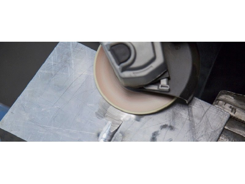 фотография Шлифовальные круги фото Гибкий зачистной круг по алюминию d125, зернистость 54