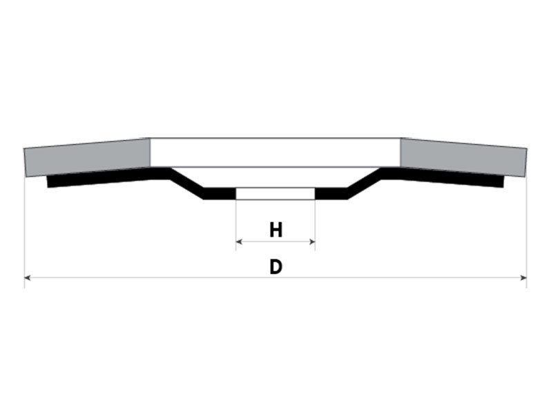 фотография Круги лепестковые торцевые фото Круги лепестковые комбинированные RCD, VFine