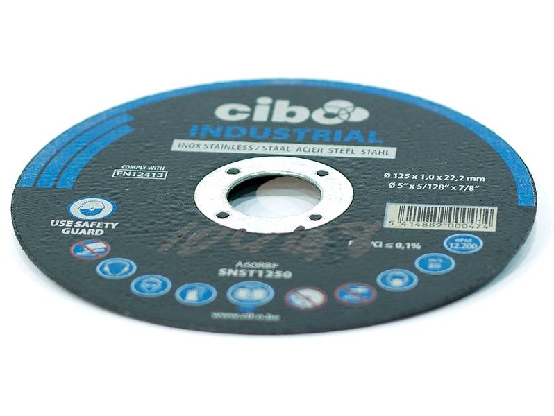 Отрезной круг Cibo INOX 125*1*22мм купить по низкой цене в каталоге с фото.