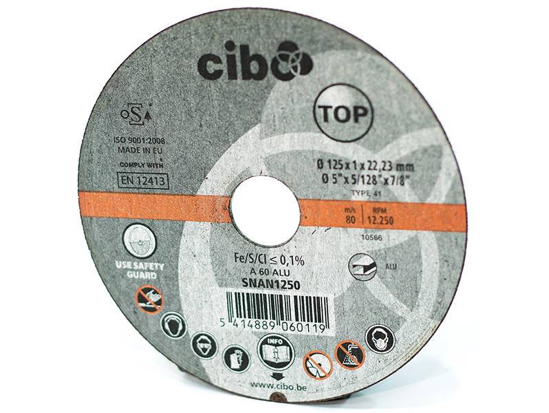 Отрезной круг по алюминию Cibo 125x1x22,2 купить по низкой цене в ...