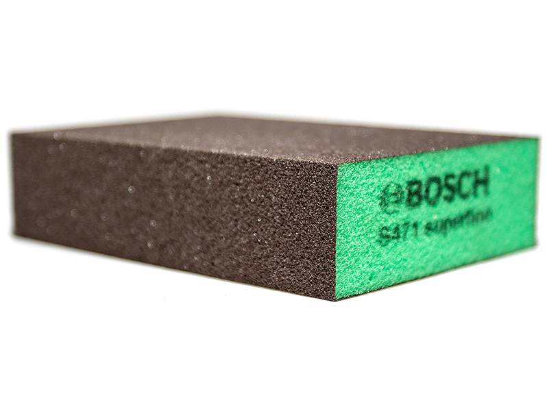 фото Шлифовальная губка Bosch 69x97x26мм, зернистость Super fine (Р320-500)