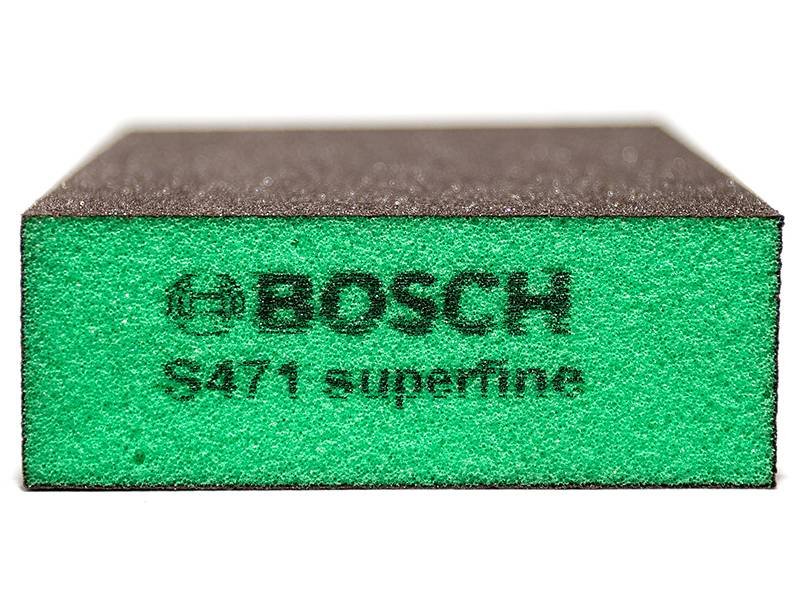 фото Шлифовальная губка Bosch 69x97x26мм, зернистость Super fine (Р320-500)