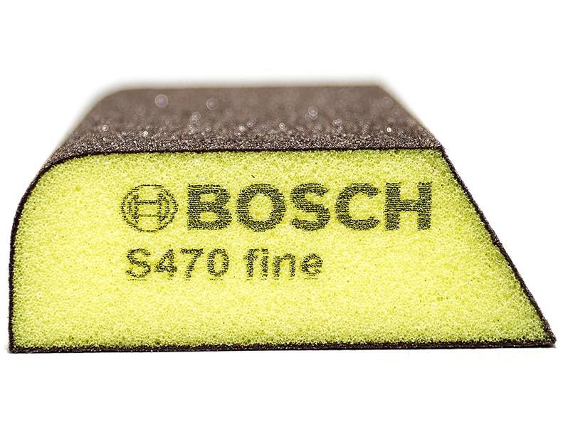 фото Комбинированная шлифовальная губка Bosch 69x97x26мм, зернистость Fine (Р220-320)