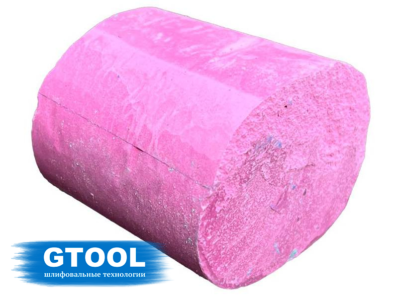 фото  Полировальная паста Gtool INOX Cut, грубая по нержавейке, 0,25кг, розовая 