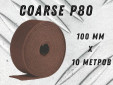 фото Рулон из нетканого абразивного материала GTOOL, зерно Coarse (P60-80), (10м)