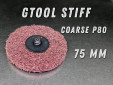 фото Шлифовальный круг GTOOL Stiff Roloc, d75мм, зерно Coarse (Р80)