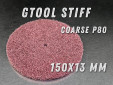 фото Шлифовальный круг GTOOL Stiff из нетканого полотна d150, зерно Сoarse (P80)