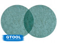 фото Шлифовальные круги GTOOL d150, на липучке, на сетке, зерно P320 (без отверстий), уп-ка 5шт