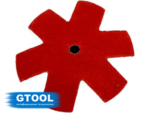 фото Шлифовальная звезда GTOOL, d75мм, зерно P240