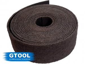 фото Рулон из нетканого абразивного материала GTOOL, зерно VFine (Р220), (10м)