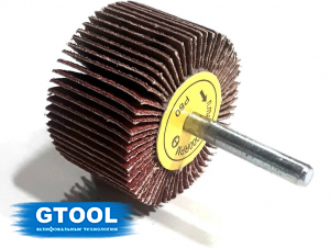 фото Шлифовальная лепестковая головка GTOOL XK 50x30x6мм, P80