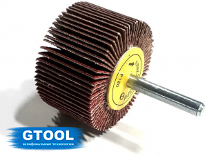 фото Шлифовальная лепестковая головка GTOOL XK 50x30x6мм, P120