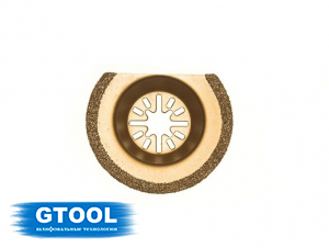 фото Сегментное пильное полотно GTOOL G-CUT с твердосплавным напылением, диаметр 65мм