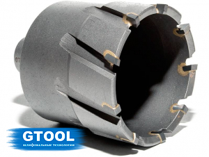 фото Корончатое сверло по металлу GTOOL G-Cut HM Weldon19 глубина 35мм, диаметр 60мм