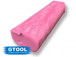 фото Полировальная паста Gtool INOX Cut, грубая по нержавейке, 0,9кг, розовая