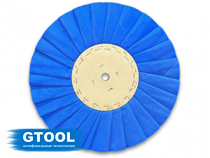 фото Тканевый круг с пропиткой, 450*16P*25мм, синий