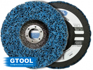 фото Зачистной круг GTOOL CD синий 125x15x22,2мм