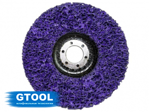 фото Зачистной круг GTOOL CD фиолетовый 125*15*22,2мм