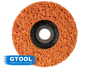 фото Зачистной круг GTOOL CD оранжевый 125*15*22,2