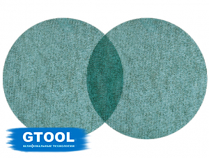 фото Шлифовальные круги GTOOL d150, на липучке, на сетке, зерно P320 (без отверстий), уп-ка 5шт