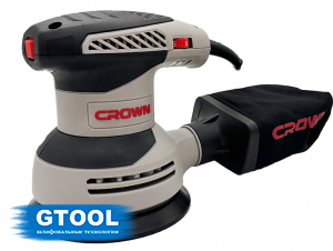 фото Эксцентриковая шлифовальная машина CROWN CT13692V 320Вт, 125мм