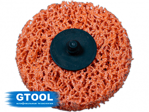 фото Зачистной круг GTOOL CD оранжевый d60 QCD, уп-ка 10шт