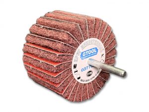 фото Шлифовальная головка лепестковая комбинированная GTOOL 80х50х6мм, зерно fine (F/120), уп-ка 5шт