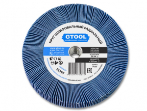 фото Круг шлифовальный радиальный GTOOL ZK 125xМ14 Р120