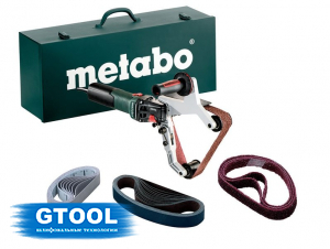 фото Metabo RBE 15-180 Set ленточная шлифовальная машина для труб с электроникой